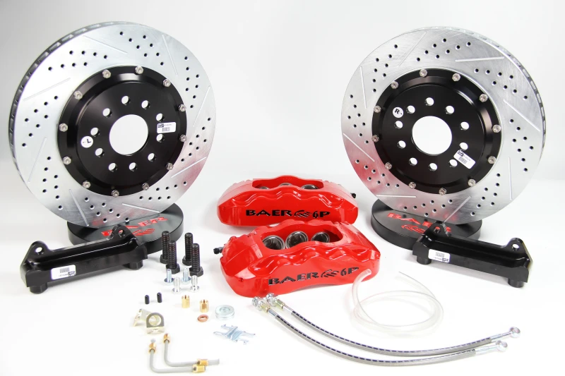 Baer Brakes 98-02 Chevrolet Camaro 13in Pro+ Rear SDZ Brake Kit - Grabber Blue