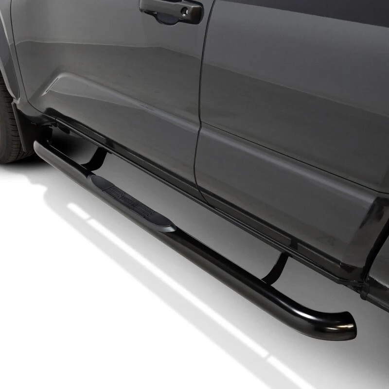 Westin 24-26 Toyota Tacoma Xtra Cab E-Series 3 Nerf Step Bars Black