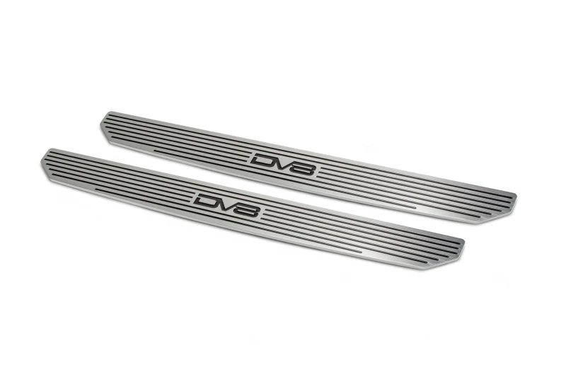 DV8 Offroad Heck-Schwellenplatten für 2018–2020 Jeep Wrangler JL