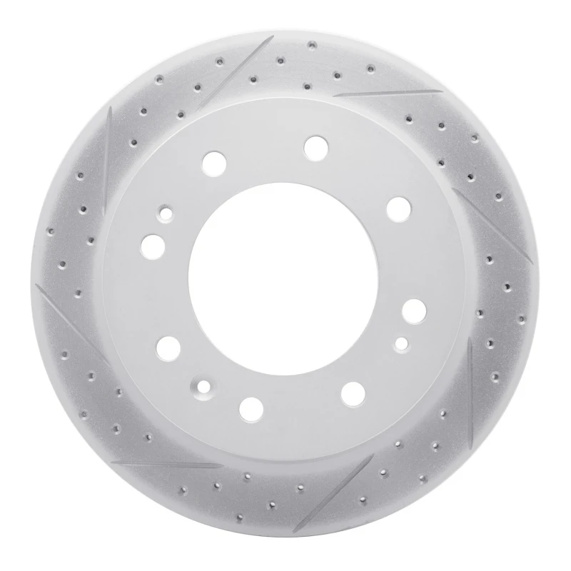 DFC 11-25 Chevrolet Silverado 2500 Hd Front Left Drilled & Slotted Geoperformance Rotor