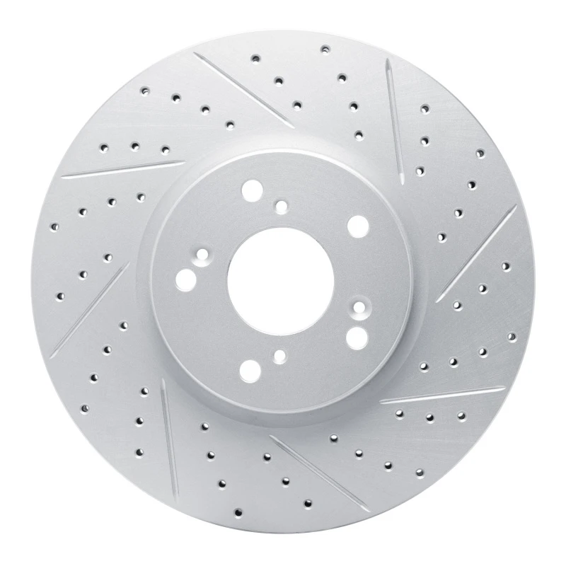 DFC 04-08 Acura Tl Front Right Drilled & Slotted Geoperformance Rotor
