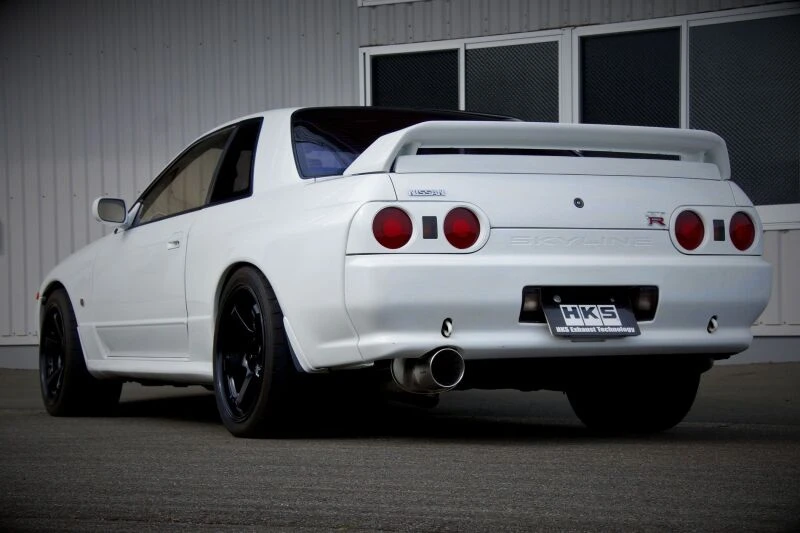 HKS Super Turbo Muffler Urban Matte Edition für 1989–1994 Nissan Skyline GT-R E-BNR32 RB26DETT