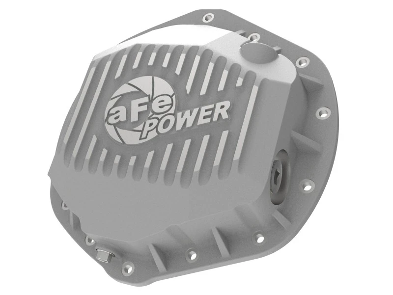 aFe Street Series Hinterachs-Abdeckung Roh w/ bearbeiteten Rippen 01-18 GM Diesel LKW V8-6.6L (td)