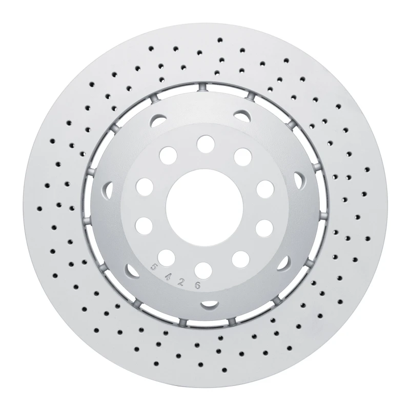 DFC 03-04 Audi RS6 Left Rear Drilled Hi-Carbon Alloy Geomet Coated Rotor