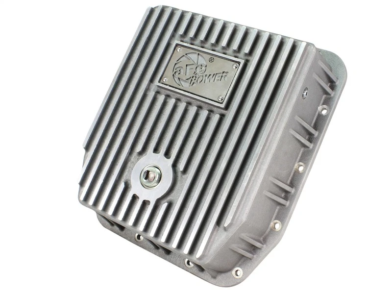 aFe Transmission Pan (Raw); Ford Trucks 93-08 AODE/4R70W