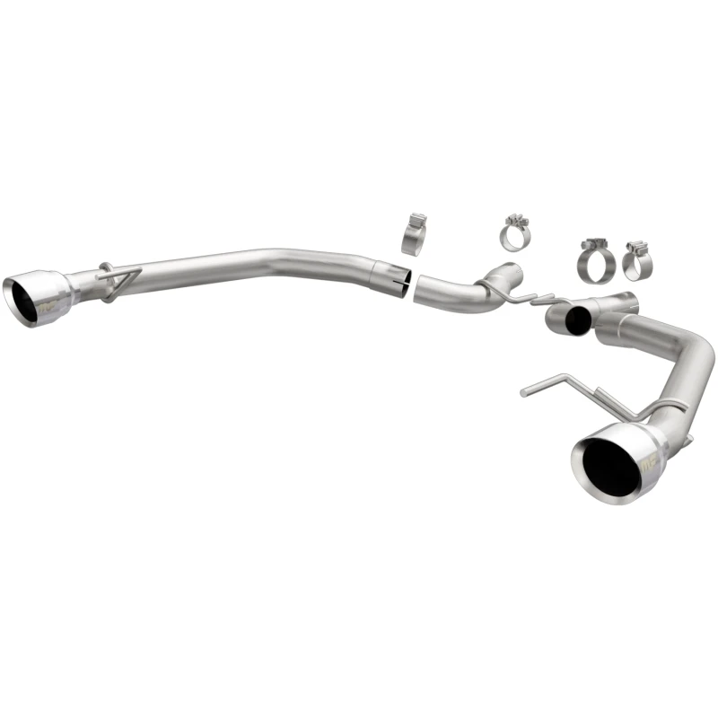 MagnaFlow 2015-2017 Ford Mustang V6 3.7L Rennserie Achse hinten mit doppelten polierten Endrohren