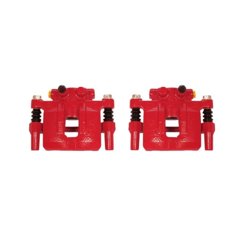 Power Stop 11-14 Chrysler 200 Rear Red Calipers w/Brackets - Pair