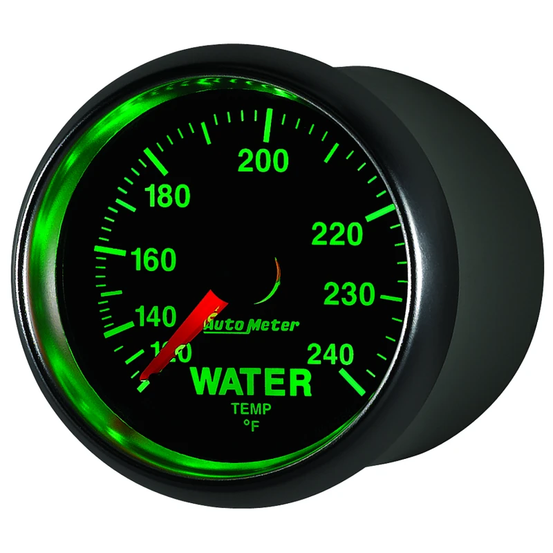 Autometer GS 52mm 120-240 Deg F Mechanical Water Temperature Gauge