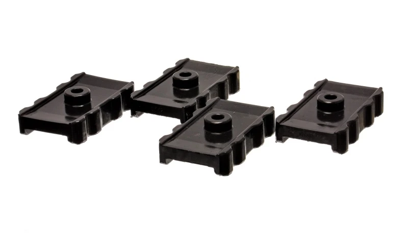 energy-suspension_5.6105G-67932af71955b Energy Suspension 73-78 Chrysler Schwarzes Blattfedern-Isolator-Set mit Rippenflächen
