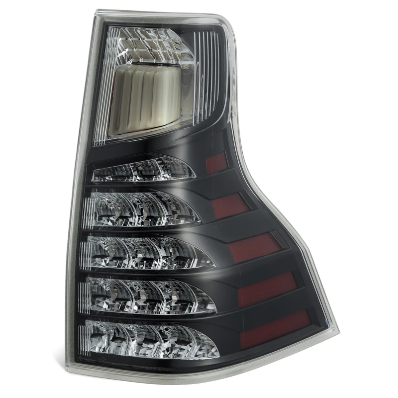 AlphaRex 14-21 Lexus GX470 PRO-Series LED Tail Lights - Alpha Black