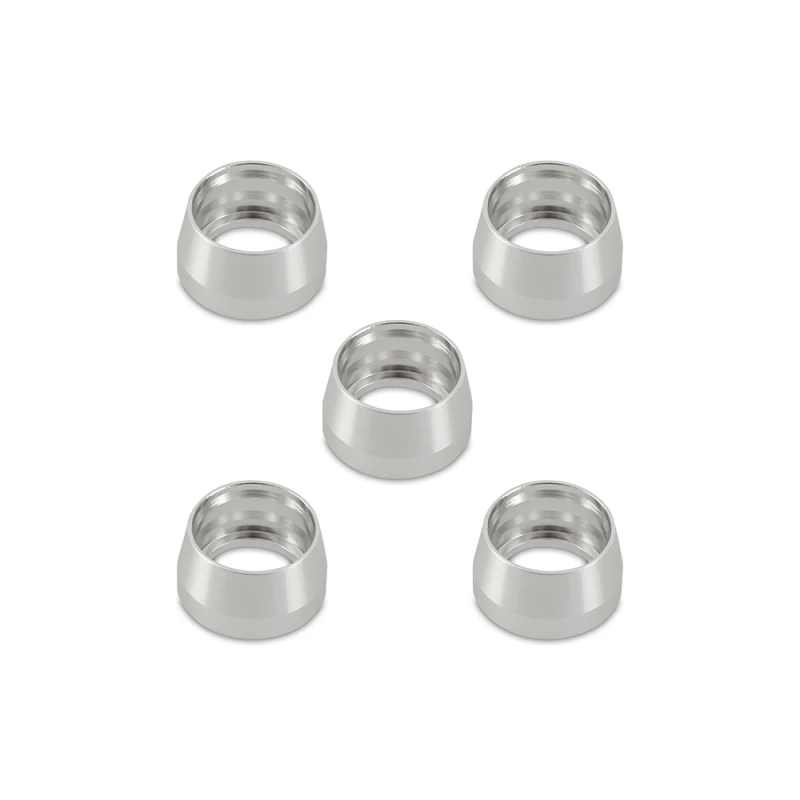 Mishimoto-Ersatz -06AN PTFE-Fitting-Ferrulen 5er-Pack