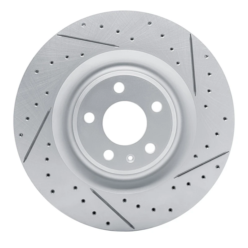 DFC 17-26 Audi S8 Rear Right Drilled & Slotted Geoperformance Rotor