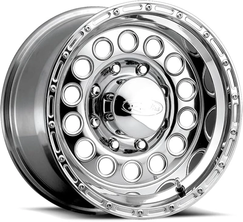 Raceline 887 Rock Crusher 15x8in / 5x114.3 BP / -32mm Offset / 83.82mm Bore - Polished Wheel