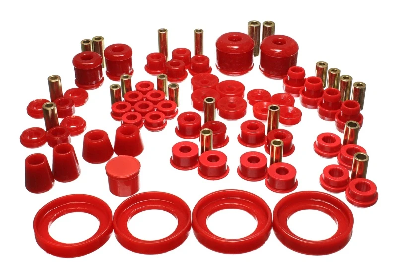 Energy Suspension 97-01 Honda Prelude (nur Type SH) Rote Hyper-Flex Master Bushing Set