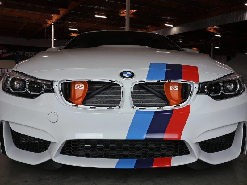 aFe Magnum FORCE Dynamic Air Scoop 15-18 BMW M3/15-20 M4 - Orange (Übersetzt: aFe Magnum FORCE Dynamischer Luft-Einlass 15-18 BMW M3/15-20 M4 - Orange)