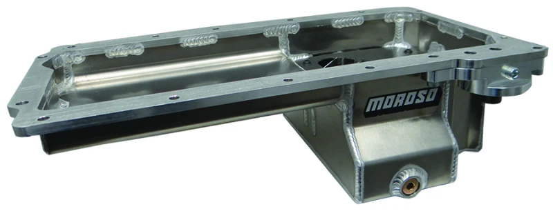 Moroso GM LS/Early F-Body (mit Spin-On Ölfilteradapter) Road Race Nasssump 7qt 6in Aluminium Ölwanne