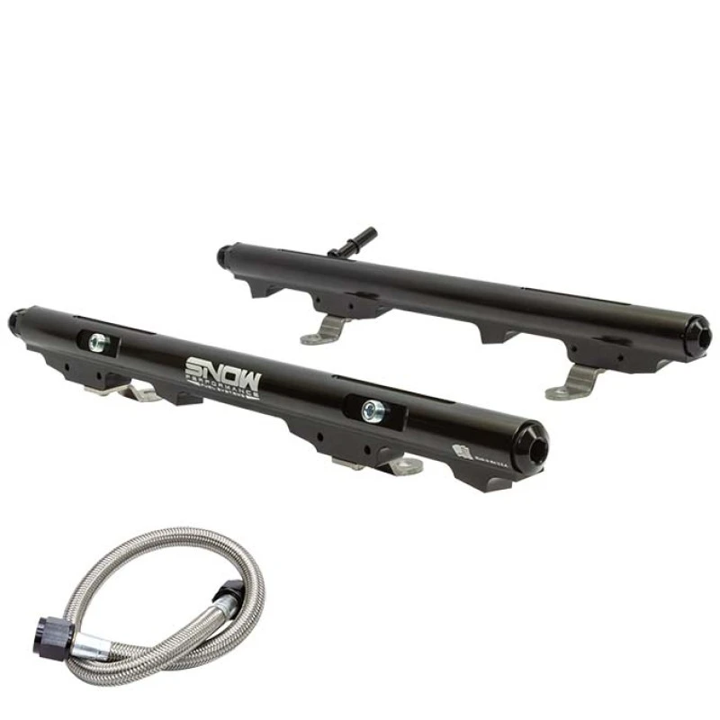 Snow TBSS Manifold LS3 (34mm) Injector Height Return Style Billet Fuel Rail Kit