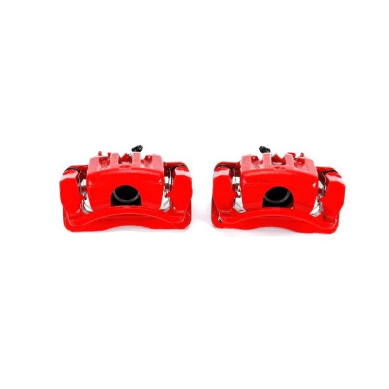 powerstop_S5040-67945629c5773 Power Stop 12-15 Chevrolet Captiva Sport Rear Red Calipers w/Brackets - Pair