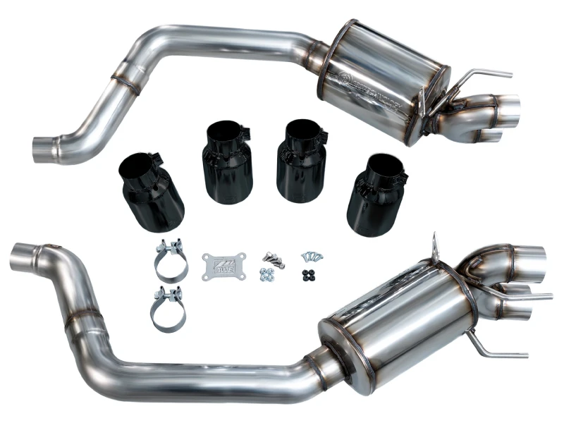 AWE Tuning 09-13 Chevrolet Corvette 6.2L Touring Edition Axle-back Exhaust w/ Diamond Black Tips