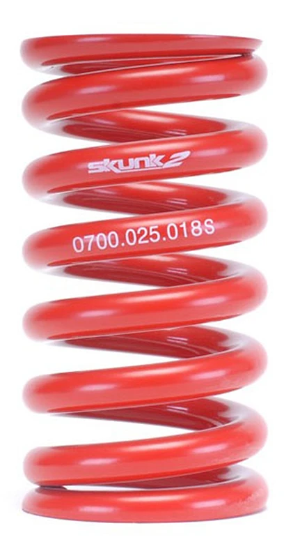 Skunk2 Universal-Rennfeder (Gerade) - 7 Zoll L - 2,5 Zoll ID - 16kg/mm (0700.250.016S)