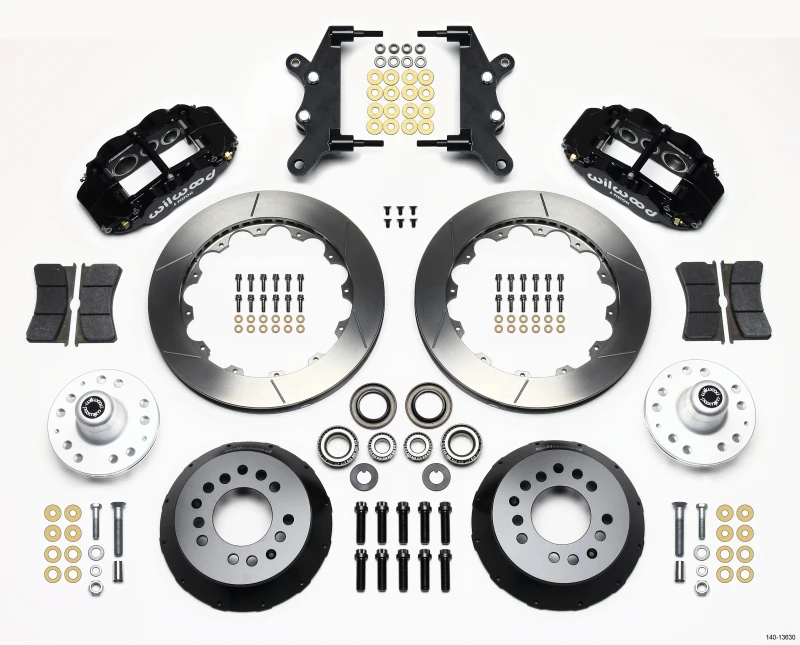 Wilwood Narrow Superlite 6R Vordere Nabe Kit 12,88 Zoll 60-68 Ford / Mercury Vollgröße / Galaxie