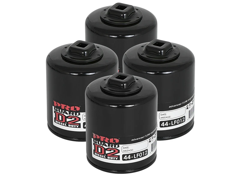 afe_44-LF012-MB-6792c6d04b03d aFe Pro GUARD D2 Ölfilter 07-14 GM Trucks V8 4.8L/5.3L/6.0L/6.2L (4 Pack)