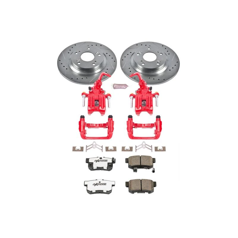 powerstop_KC2310-26-67945bde163a6 Power Stop 00-09 Honda S2000 Rear Z26 Street Warrior Brake Kit w/Calipers