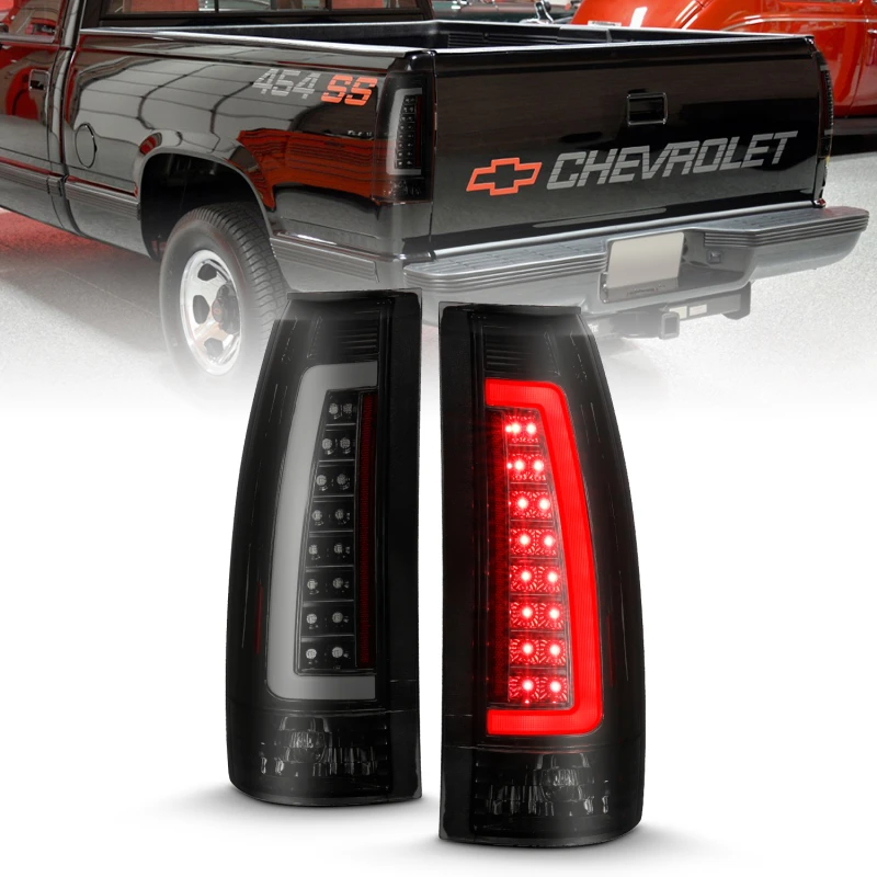 ANZO 1999-2000 Cadillac Escalade LED-Rückfahrscheinwerfer schwarzes Gehäuse Rauchglas-Linse Paar