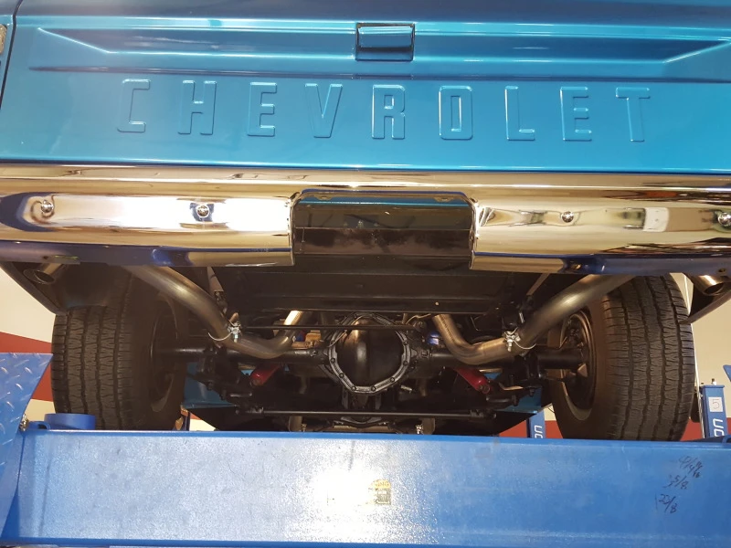 Flowmaster 67-72 GM C10/C15 American Thunder Crossmember-Back Exhaust System