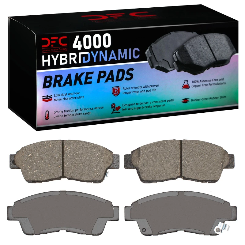 DFC 92-03 Toyota Rav4 Hybrid Front 4000 Hybridynamic Brake Pads