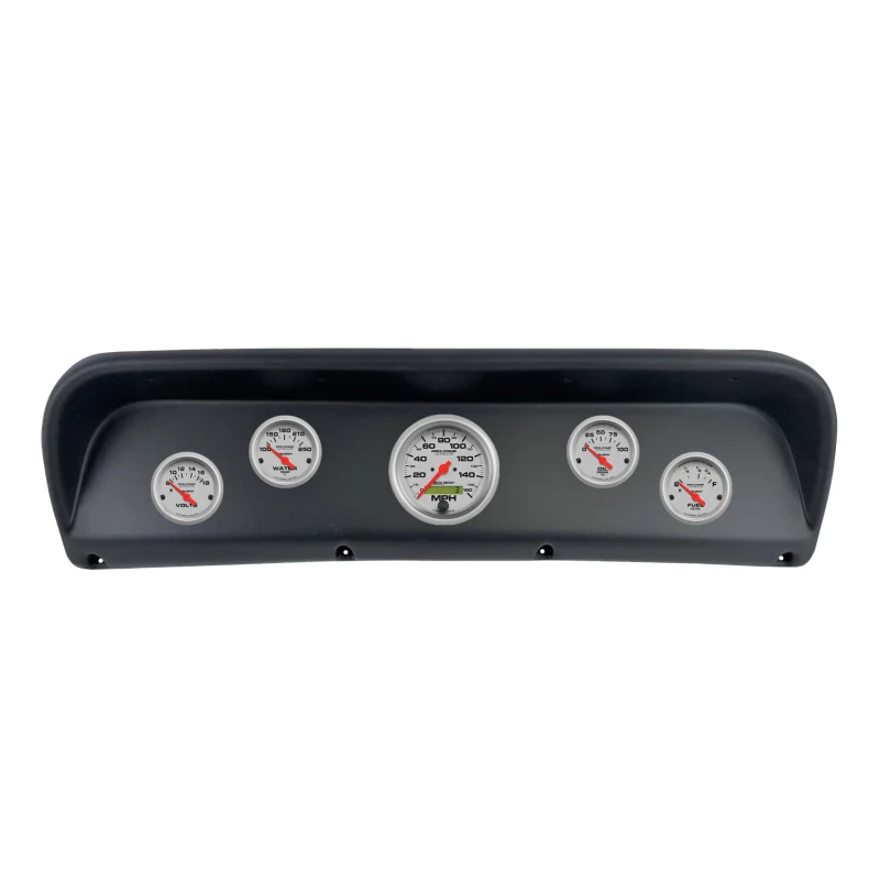 Autometer Ultra-Lite Direct Fit Dash Kit 67-72 Ford F100 (1 x 3-3/8in. / 4 x 2-1/16in.)