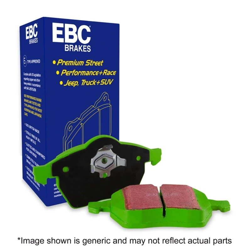 EBC 2021+ Hyundai Elantra 2.0L (w/Manual Parking Brake) Rear Greenstuff Brake Pads