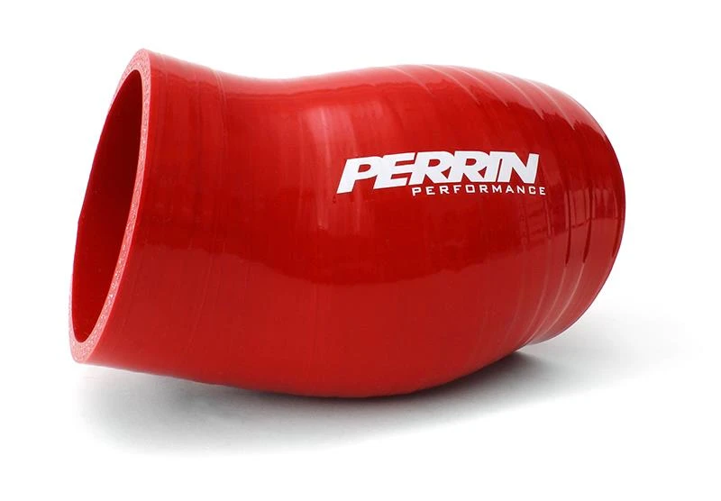Perrin Top Mount Intercooler Silicone Coupler for 08-15 Subaru WRX - Red