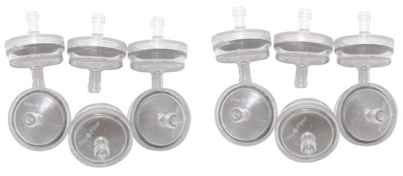 K&N Stainless Mesh Fuel Filter 12in LN Gas Filter.25in FLG 1.75in L