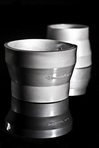 Weapon R 3.5in x 4in x 3in Tall Coupler Adapter - Silver