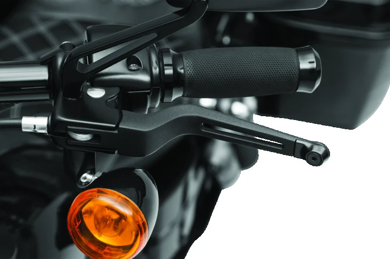 Kuryakyn Dillinger Hebel für Harley Davidson 1996-2017 Kabelzug Schwarz