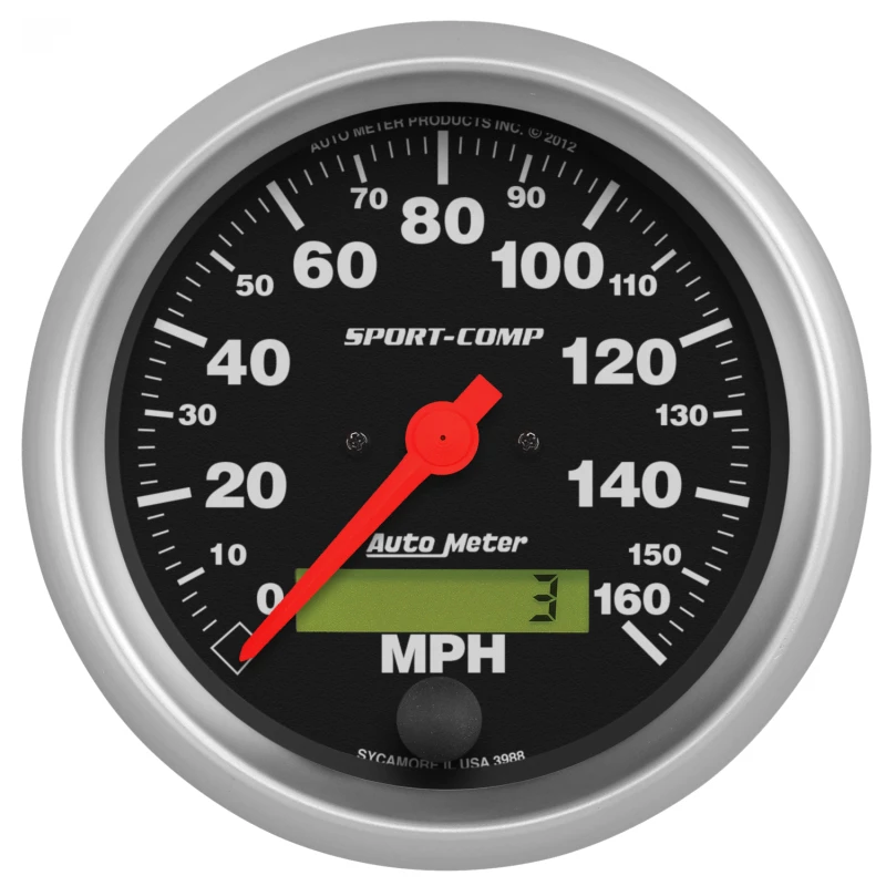 Autometer Sport-Comp 70-78 Camaro Dash Kit 6pc Tach / MPH / Fuel / Oil / WTMP / Volt