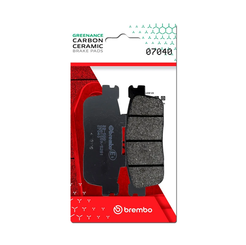 Brembo OE SYM Gts/SYM Wolf/SYM CruiSYM/TGB X-Motion Carbon Ceramic Brake Pad - Rear