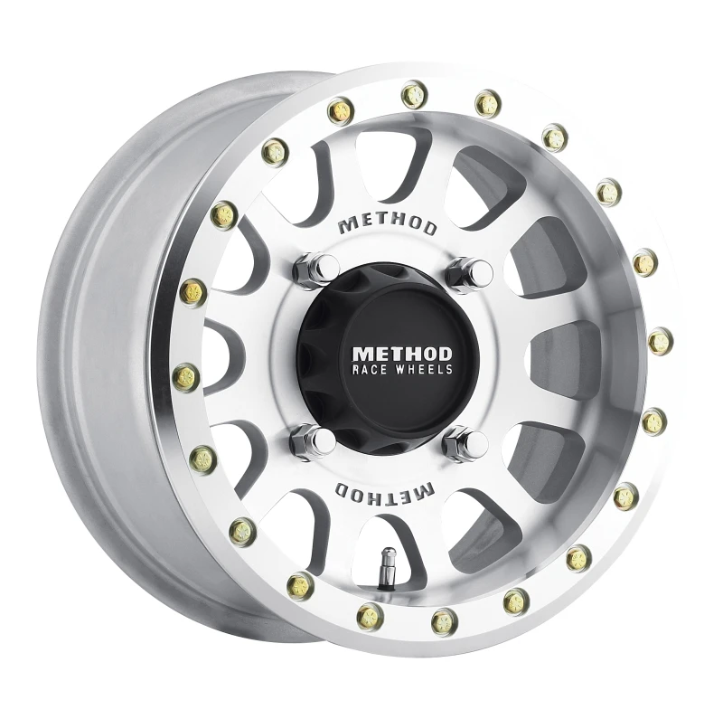 Method MR401 UTV Beadlock 14x7 4+3/+13mm Offset 4x136 106mm CB Raw Machined