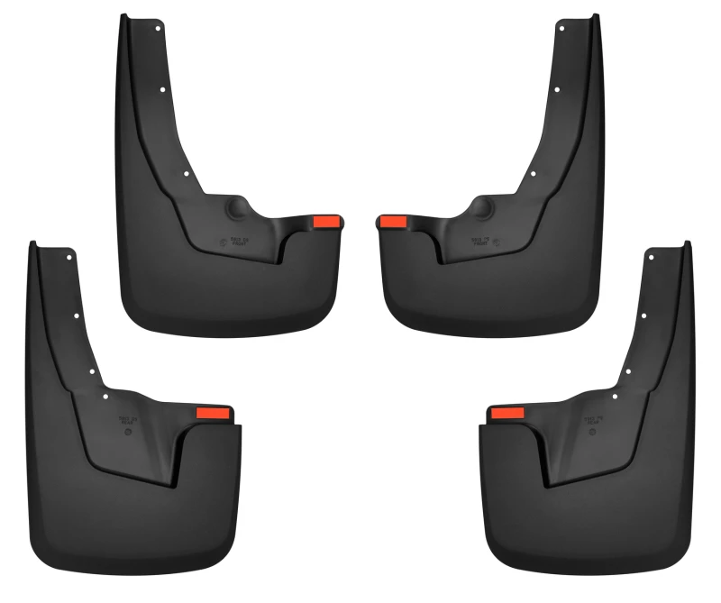 Husky Liners 19-22 RAM 1500 w/ OEM Fender Flares Custom-Molded Front & Rear Mud Guards