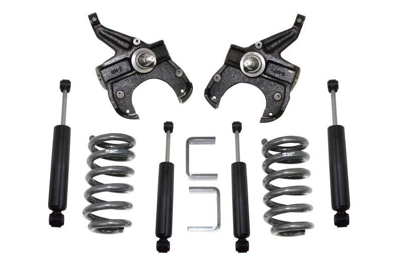 MaxTrac 73-87 Chevrolet C10 2WD 5in/5in Lowering Coil Kit (1.25in Rotor)