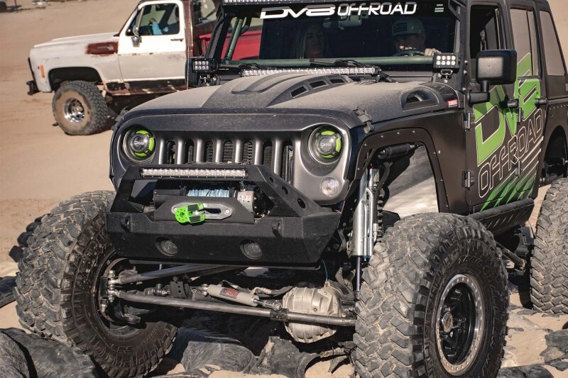 DV8 Offroad Heat Dispersion Motorhaube für 2007–2018 Jeep Wrangler JK