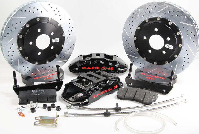 Baer Brakes 05-11 Chrysler 300 15in Extreme+ Front Brake Kit-Black-
