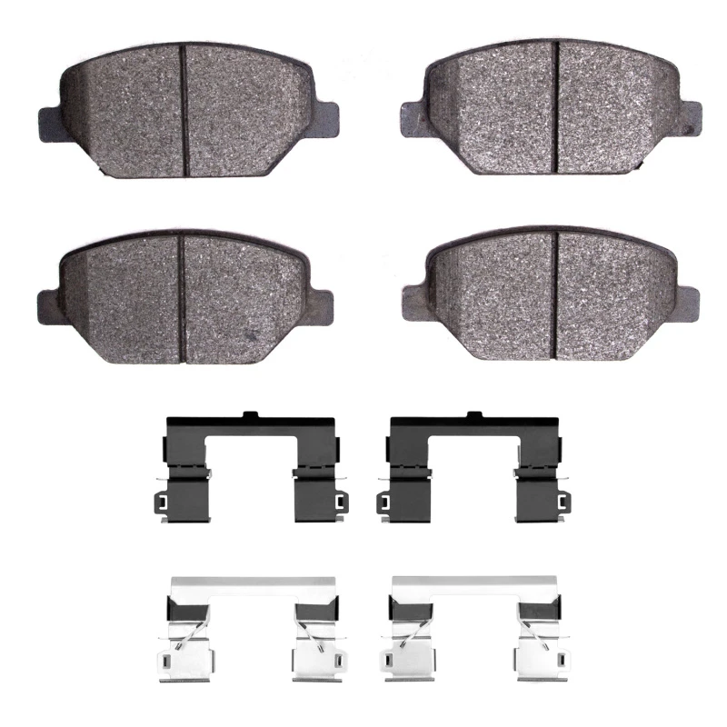 DFC 19-19 Cadillac XT4 Front 5000 Advanced Ceramic Brake Pads and Hardware Kit