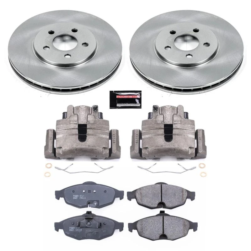 powerstop_KCOE1684-67945e564b8c8 Power Stop 01-06 Chrysler Sebring Front Autospecialty Brake Kit w/Calipers