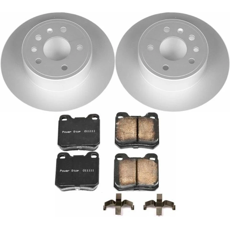 powerstop_CRK831-6794568976339 Power Stop 99-03 Saab 9-3 Rear Z23 Evolution Sport Coated Brake Kit