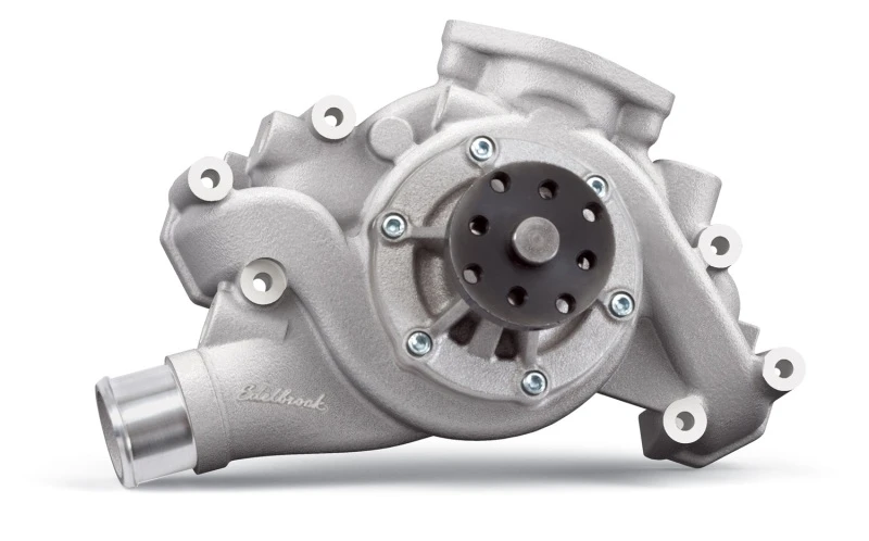 Edelbrock-Wasserpumpe Victor Pro Series Chevrolet Alle Ls-Serien-Motoren Standard-Länge Satin-Finish