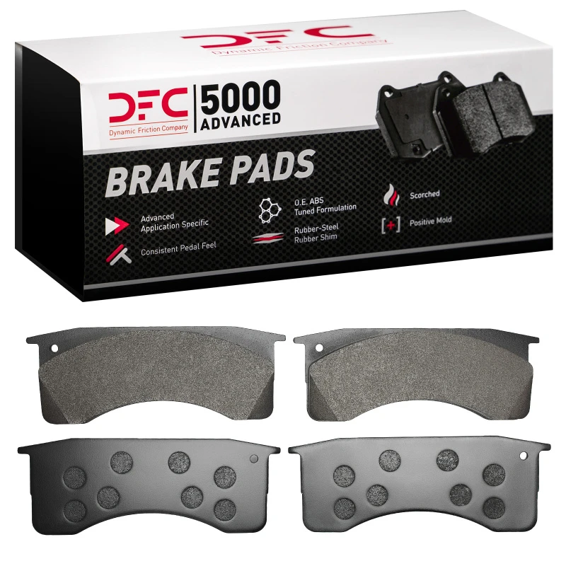 DFC 91-24 Blue Bird ALL American FE (Hydro Disc Brakes) Front/Rear 5000 Adv Semi Metallic Brake Pads