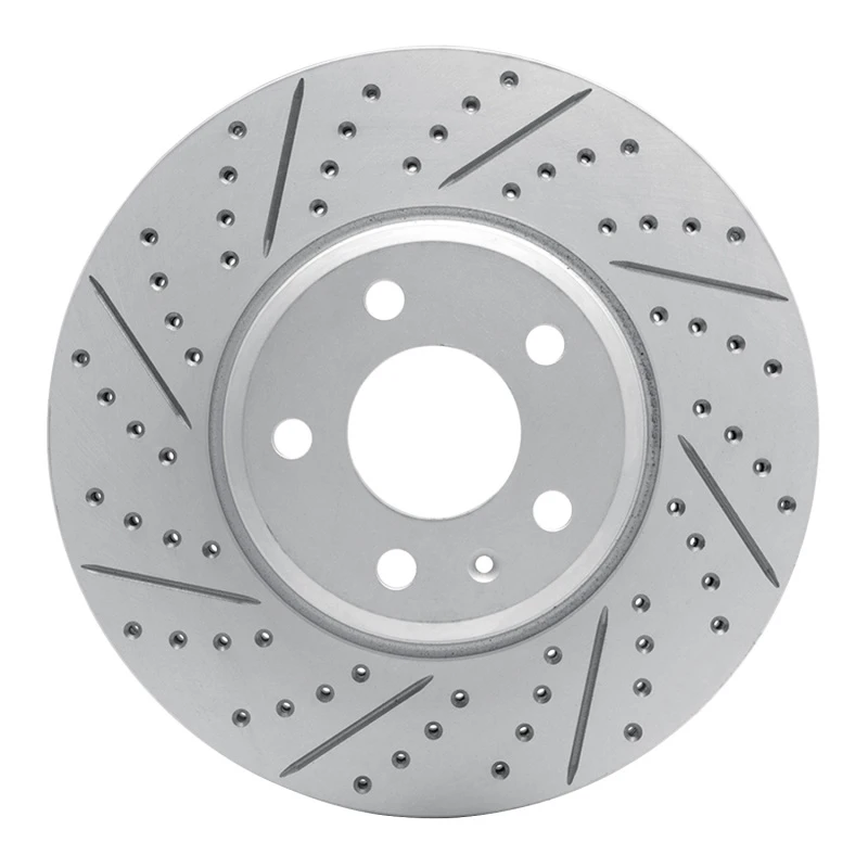DFC 08-25 Audi A5 Front Left Drilled & Slotted Geoperformance Rotor