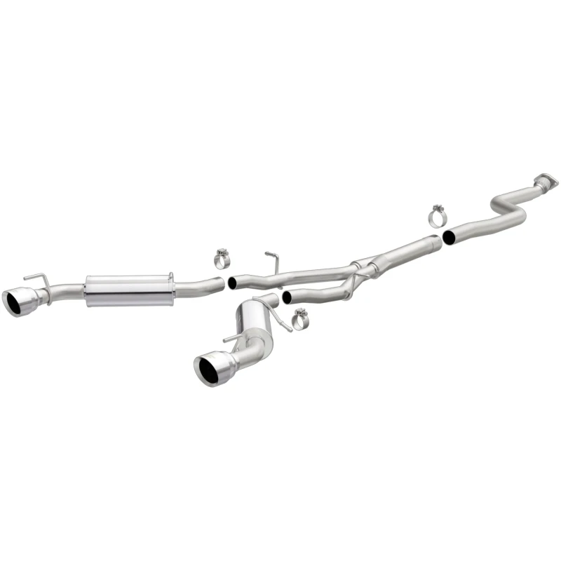 MagnaFlow 16-17 Chevy Camaro L4 2.0L Kat-Back Street Series 3in SS Dual Split Rear Exit